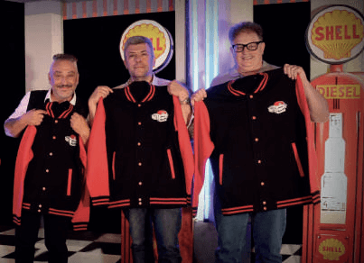 3 parrains pour le salon AutovaleN7 : Thierry Dubois, François Allain et Dani Lary