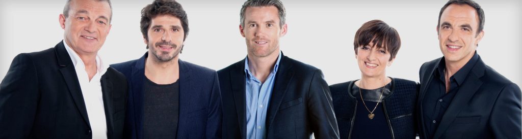 Les parrains de l'association Grégory Lemarchal : Mickaël Landreau, Nikos Aliagas et Patrick Fiori
